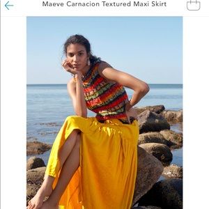 Maeve Anthropologie Maxi Skirt